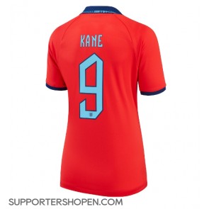 England Harry Kane #9 Borta Matchtröja Dam VM 2022 Kortärmad